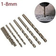 thumbnail image 4 of 5pcs 1mm-8mm Cobalt HSS Drill Bit For Stainless Steel Drilling Metalworking, 4 of 7
