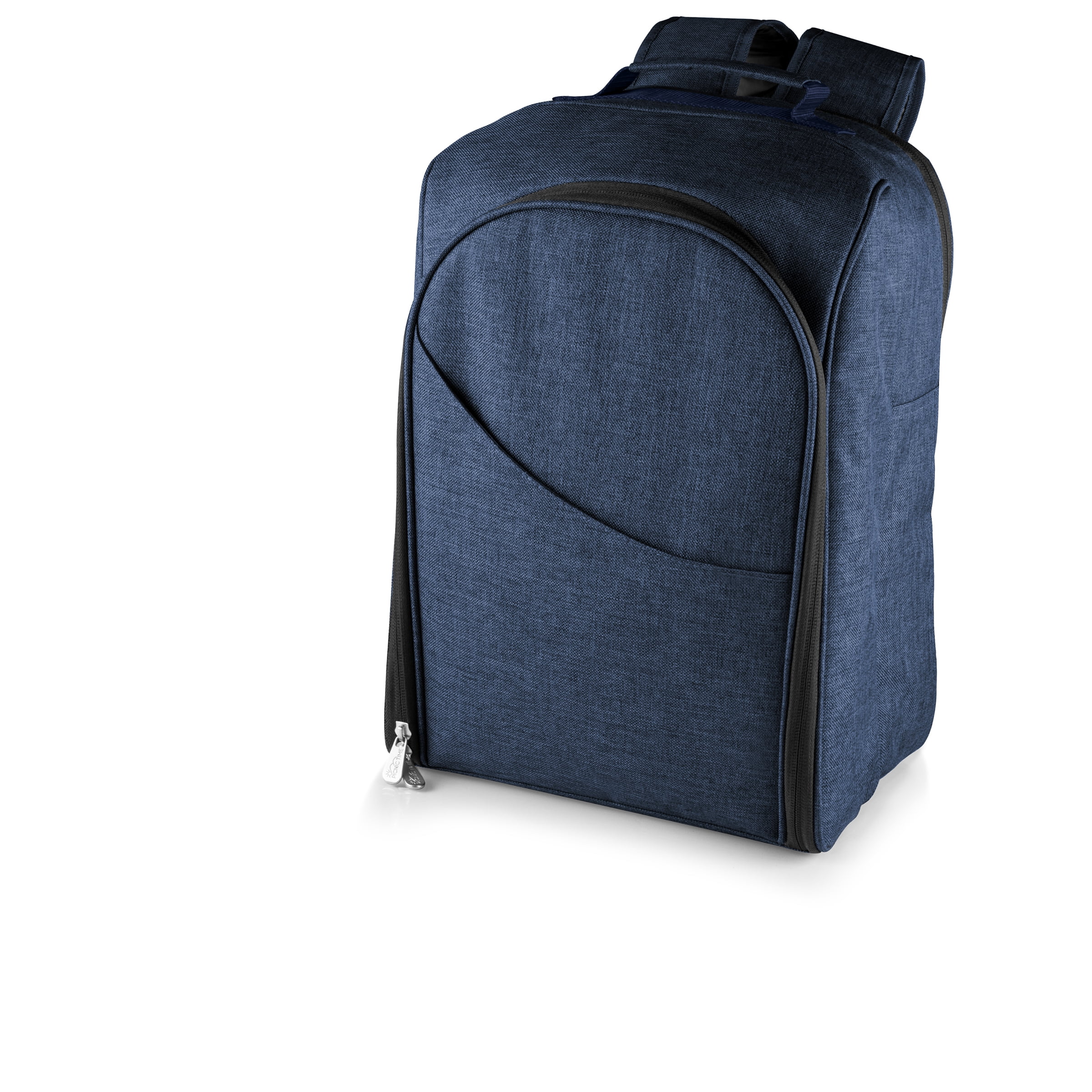 Picnic Time PT-Colorado Picnic Backpack, Cooler Backpack with Picnic Set, Insulated Picnic Bag, Navy Blue