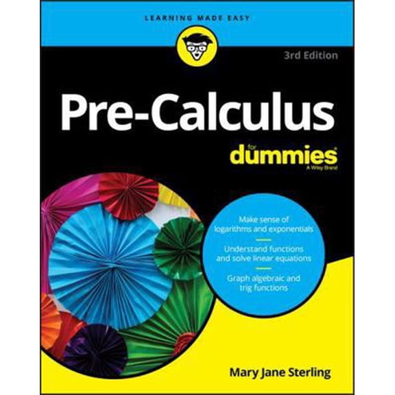 Pre-Owned Pre-Calculus for Dummies (Paperback) 1119508770 9781119508779