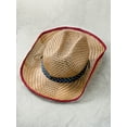 thumbnail image 3 of Way to Celebrate Americana Woven Cowboy Hat, Adult Size, 1 Piece, 3 of 3