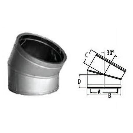 

Duravent 24Dt-E30 24 Inner Diameter - Stainless Steel