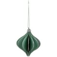 thumbnail image 3 of Northlight Glittered Onion Christmas Ornament - 4.25" - Green, 3 of 6