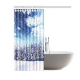 thumbnail image 2 of Cortina de Ducha ABPHQTO Paisaje Invernal con Árboles Cubiertos de Nieve 150x180 cm, 2 of 3