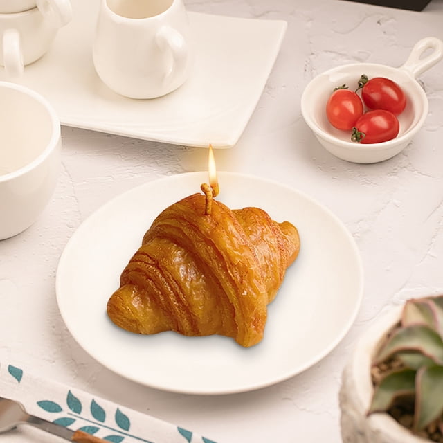 ShinYu Vela de Aromaterapia de Postre con Forma de Megáfono, Fragancias Duraderas para Interiores, Decoración de Dormitorio, Adorno Fotográfico.