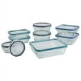 Snapware Pyrex 18Piece Glass Food Storage Set with Airtight, Leak