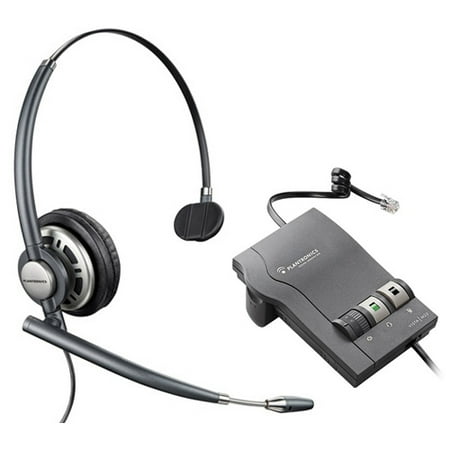 Plantronics Universal Headset Amplifier - Plantronics EncorePro HW710 Corded Headset with M22 Amplifier New Replaces EncorePro HW291N with M22
