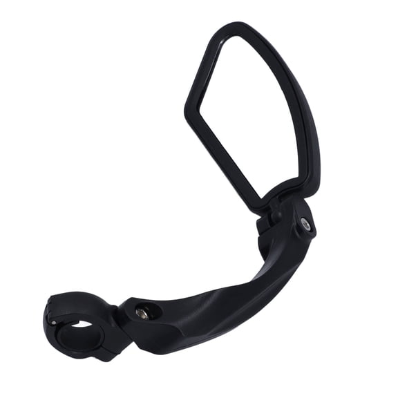 BIMZUC Left Handlebar Bike Mirror Adjustable Rearview Bicycle Mirror Folding Wide Angle Reflection for Mountain and Electric Bikes