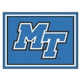 thumbnail image 2 of 8x10 Rug - Blue Raiders Middle Tennessee State University 87"x117", 2 of 2