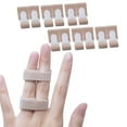 thumbnail image 1 of 12 cintas de bucles para dedos para dedos rotos, atascados, hinchados o articulaciones dislocadas, férulas para anillo meñique, índice medio, dedo en gatillo, correa para el dedo del pie, 1 of 5