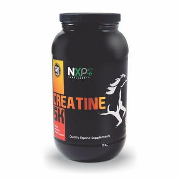 Creatine 5K - Energy Muscle Support Strength Recovery Horse Supplement - 5 lb Powder - 90 Servings - NXP Supplements