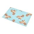 thumbnail image 3 of MKHERT Cute dogs Doormat Non-slip Bath Mat Floor Mat 30x18 inch, 3 of 3