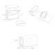 thumbnail image 4 of Caja para mazo de cartas Colamx Protector portátil Gris, 4 of 8