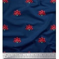 thumbnail image 1 of Soimoi Coton Tissu Imprimé Floral Artistique par la Cour 56 Pouces de Large, 1 of 3