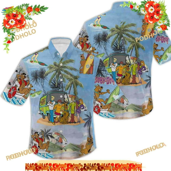 Hot Trend Scooby-doo Summer Time Hawaiian Shirt