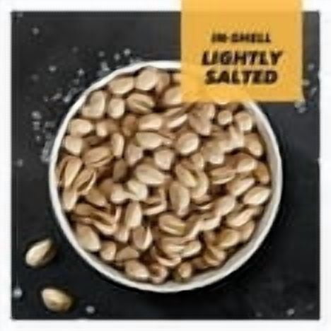 Wonderful Lightly Salted Pistachios, 48 oz, With Olive White Bowl By OMA