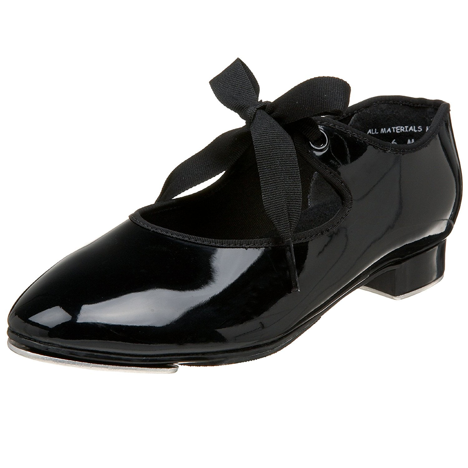 Capezio Women�s 625 Jr. Tyette Tap Shoe,Black Patent,3.5 Capezio Women�s 625 Jr. Tyette Tap Shoe,Black Patent,3.5