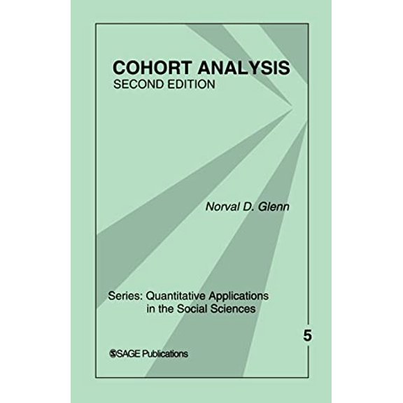 Pre-Owned Cohort Analysis (Quantitative Applications in the Social Sciences), 9780761922155, 0761922156, Paperback, 2nd edition