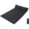 thumbnail image 1 of Ubon Self Inflating Sleeping Pad Pillows Attached Mat for Backpacking, Black, 1 of 6