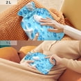 thumbnail image 6 of 2L Hot Water Bottle with Soft Velvet Cover PVC Hot Water Bag for Pain Relief Long-Lasting Warmth Small Sapphire Gems, 6 of 8