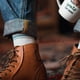thumbnail image 2 of Calcetines de otoño e invierno sin hueso, estilo étnico vintage, calcetines dobles, calcetines de algodón peinado para hombre, 2 of 5