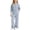 Gray, variant on CYRBOKO Sweaters Outfit Sets for Girls, Casual Zipper Long Sleeve Fall Winter Hooded Tops and Flared Pants Pink Size 10-12 T