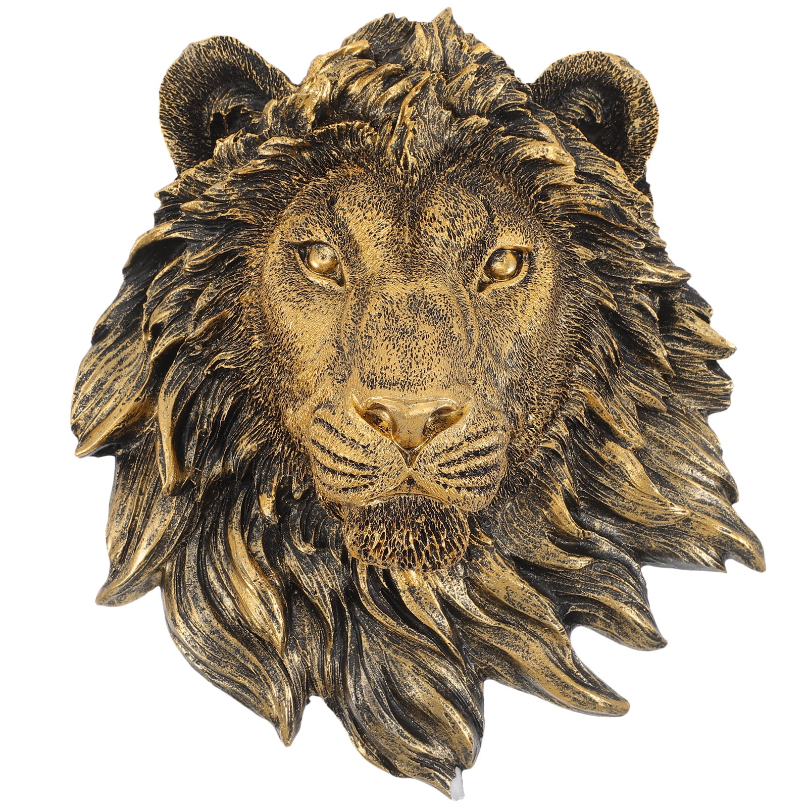 Wall Art Decoration Wall Animal Head Resin Lion Head Decorative Animal