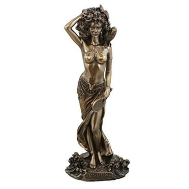 9.5 Inch Statue Orisha Oshun Yoruba Santeria Estatua Lucumi Ochun African God