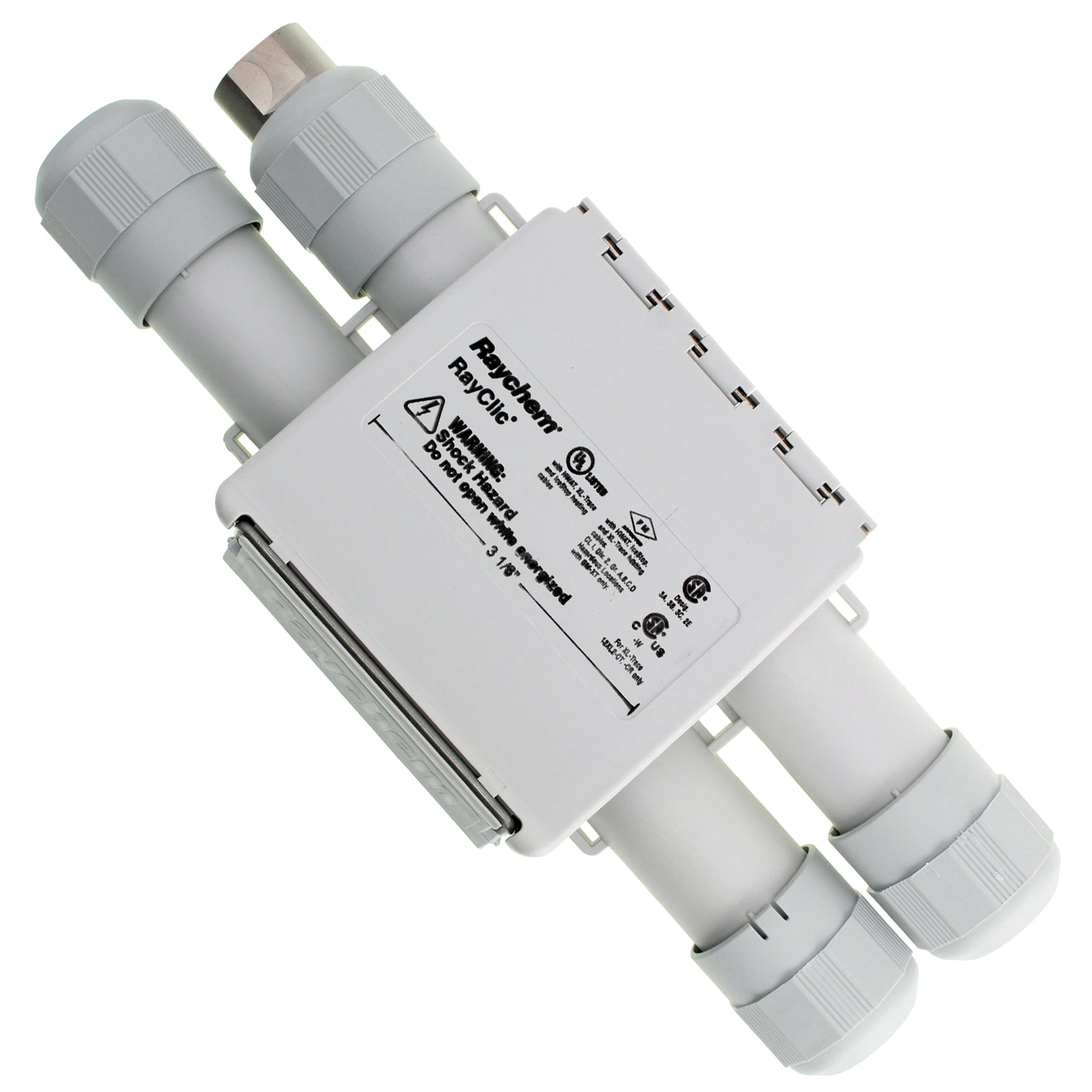 Raychem RAYCLICPT Heating Cable Powered Tee and End Seal Connection