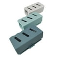 thumbnail image 2 of Injueey Colector de pelo antiobstrucción, reutilizable, montado en la pared, ducha, lavable, colector de drenaje de desechos para baño doméstico Juegos de accesorios de baño Verde Injueey HA064671-03, 2 of 6