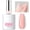 A, variant on Builder Gel for Nails, 8-in-1 Hard Gel for Nail Extensions, Base Gels & Strengthener, Light Pink Rhinestone Glue for DIY Beginners
