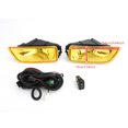 thumbnail image 2 of Yellow lens fog light+switch suitable for 2003-2007 Honda Accord 04-08 Acura TL U4-, 2 of 5