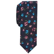 Navy Neck Tie Wyman Skinny Floral Print Accessory Not Applicable