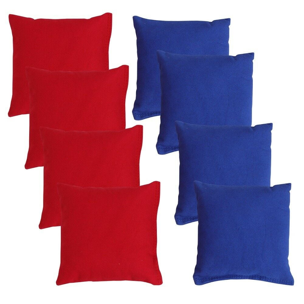 ZENSTYLE 4FT x 2FT Wood Cornhole Bean Bag Toss Game Set with Carry Case