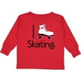 thumbnail image 3 of Inktastic Roller Skate Lover Girls Long Sleeve Toddler T-Shirt, 3 of 5
