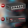 thumbnail image 4 of Switch de Red ienRon de 5 Puertos Gigabit para Escritorio/Colocación en Pared, 4 of 9