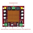 thumbnail image 4 of XH-M544 TPA3116DA Fuente de alimentación digital Amplificador de audio 150W Alta potencia DC 12-26V, 4 of 5
