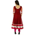 thumbnail image 2 of Atasi Womens Anarkali Salwaar Suit Set with Dupatta Readymade Party Custom Dress, 2 of 9