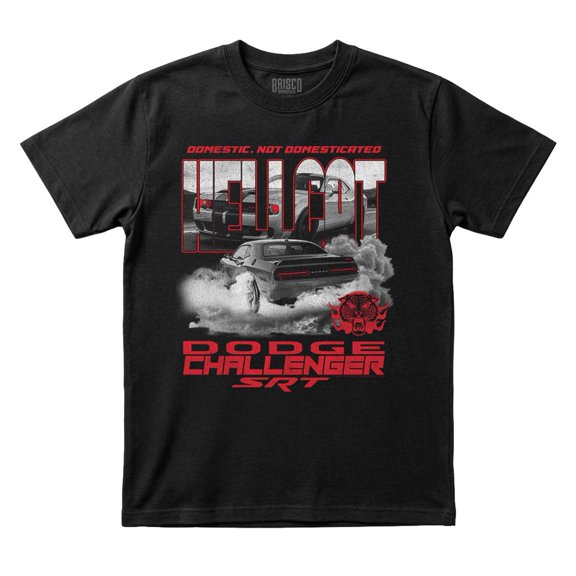 Dodge Domestic Not Domesticated Car Men's Graphic T Shirt Tees Brisco Brands S