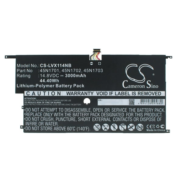 Battery for Lenovo 20A7 20A8 Carbon X1 00HW002 00HW003 45N1701 45N1703 45N1700