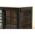 thumbnail image 5 of 47'' Heavy Duty Dog Crate Furniture with 3 Doors,Wooden Side End Table Indoor Combination Dog Cage For Small to Medium Dog Extra-Large, 5 of 9