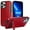 winered, variant on Decase Strong Magnetic Case for iPhone 15 Pro Max,Compatible with Mag-Safe,Military-Grade Shockproof PU Leather Slim Phone Case Hidden Kickstand Cover for Apple 15 Pro Max,khaki