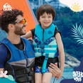 thumbnail image 3 of Quiksilver Child Life Jacket, US Coast Guard Approved PFD with Safety Strap, Boys 33 - 55 lbs, 3 of 7