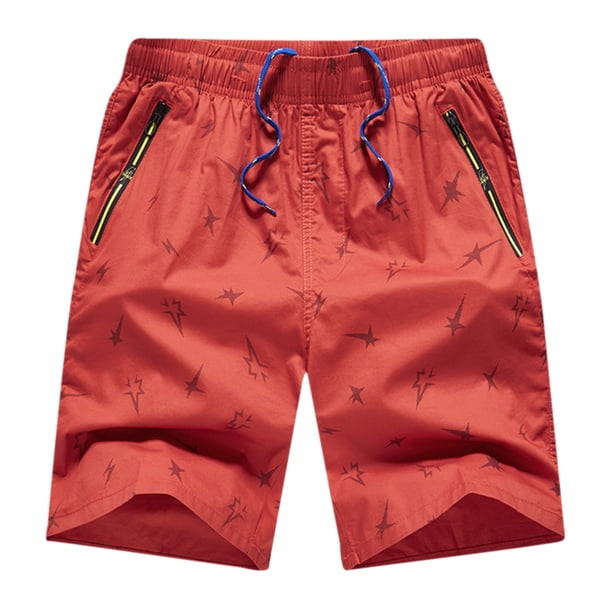 Pantalones Cortos Casuales de Camuflaje Imprimidos Sueltos Capris, Pantalones de Algodón de Pierna Recta para Uso Al Aire Libre, Ocio Y Verano Diario