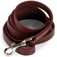 thumbnail image 7 of Logical Leather 6 ft Leather Training Leash- Brown, 7 of 7
