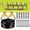 98.4 ft, variant on 50ft Drip Irrigation Kit Watering System 8x5mm Blank Distribution Tubing DIY Automatic Irrigation Equipment Set for Garden Greenhouse Flower Bed Patio Lawn
