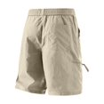 thumbnail image 4 of cfhntfmh Men's Cargo Hiking Shorts Big and Tall Lightweight Athletic Shorts Outdoor Travel Active Shorts with Multi Pockets, 4 of 7