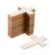 thumbnail image 4 of 36 piezas de recortes de cruz de Pascua, recortes de madera sin terminar, proyectos de bricolaje, adornos ligeros para niños para suministros de, 4 of 9