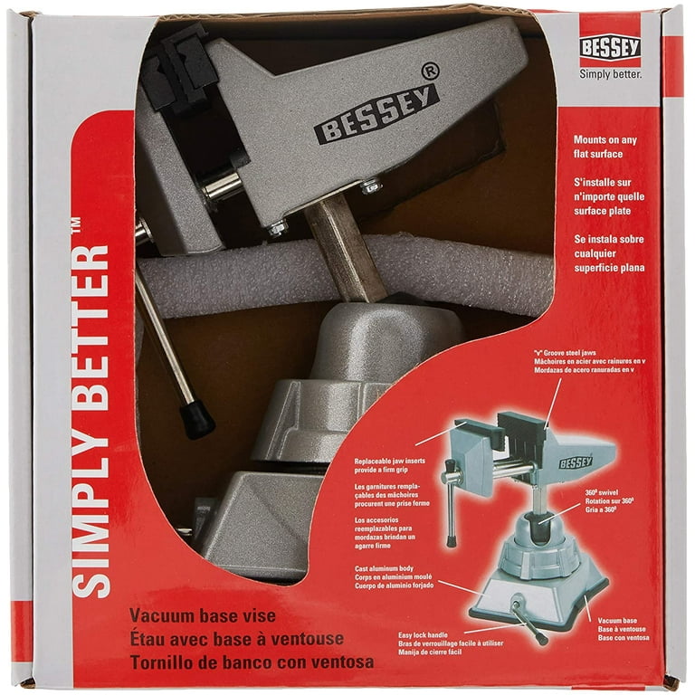Bessey 2 3 4 Inch Vacuum Base Vise Walmart