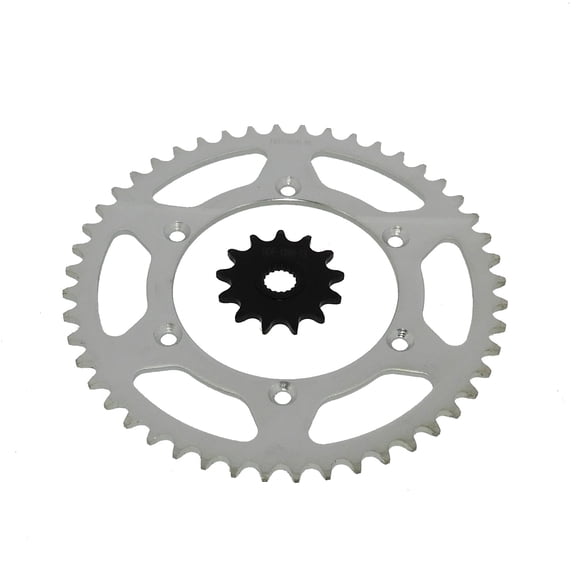 13 Tooth Front and 48 Tooth Rear Silver Sprocket fits Suzuki RM-Z250 2005 - 2012