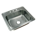 thumbnail image 4 of Transolid Classic 25'' L x 22'' W Drop-in Kitchen Sink, 4 of 6